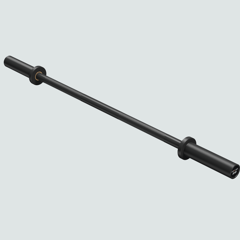 leyu.乐鱼1.2M直奥杆两铜套轴承重10KG举重杠铃杆卧推健身器材EBZ1.2