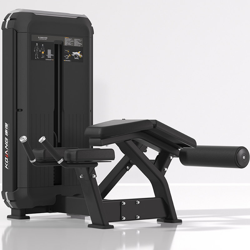 leyu.乐鱼俯卧式屈腿训练器7008室内专业力量专项运动健身器材